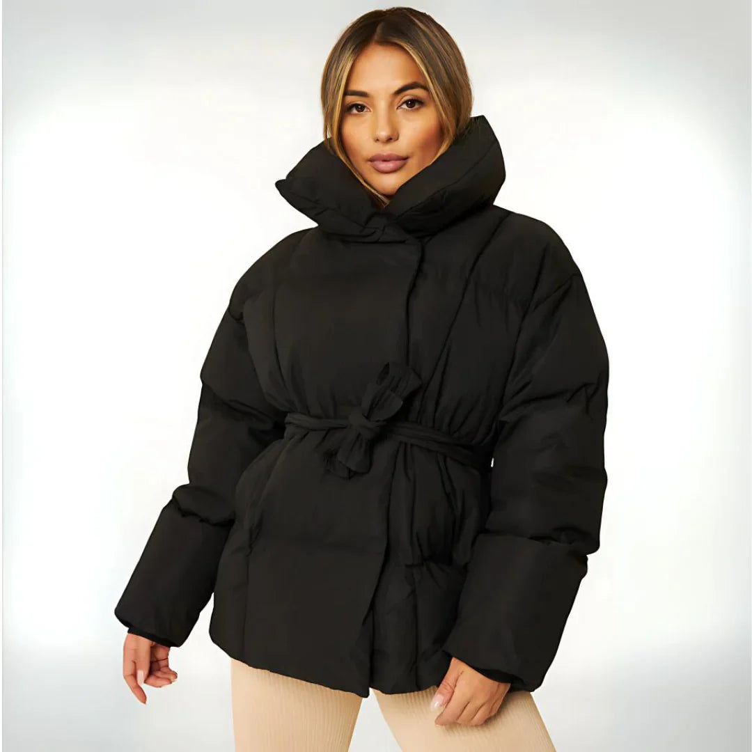 Belted Puffer Jacket