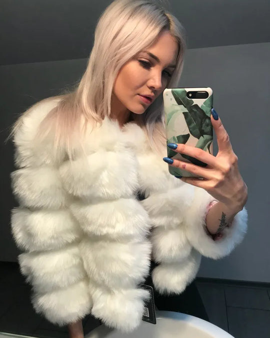 Timelesstyle™ | Bubble fur coat