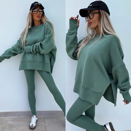 🔥🖤Halloween Sale:50% OFF🔥Casual Women Sweatshirt Leggings Set