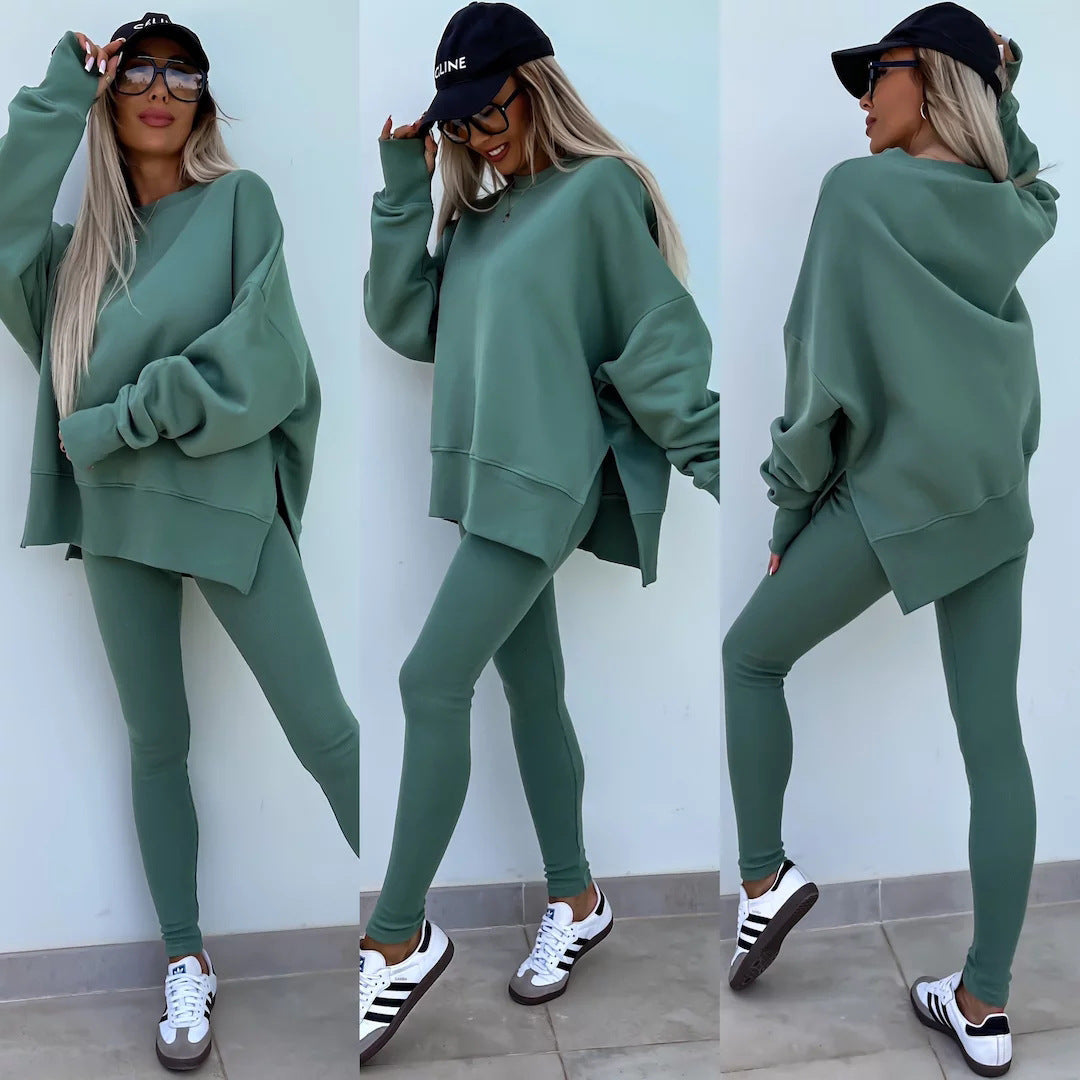 🔥🖤Halloween Sale:50% OFF🔥Casual Women Sweatshirt Leggings Set