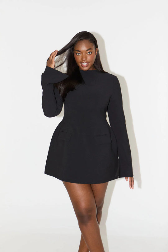 The Ultimate Muse Split Sleeve Mini Dress