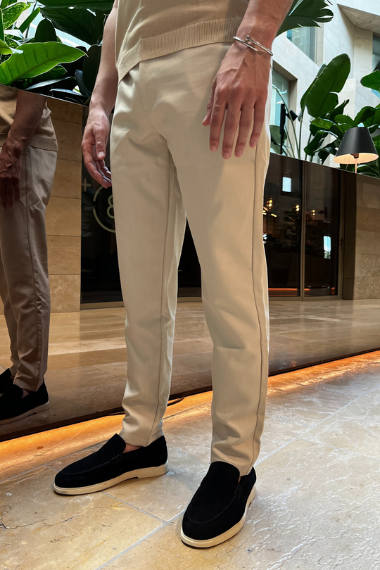 Plain Milan Chino - Beige