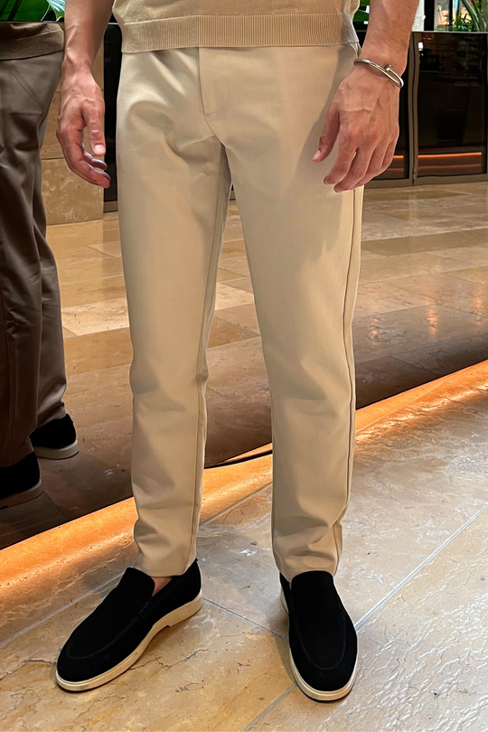 Plain Milan Chino - Beige