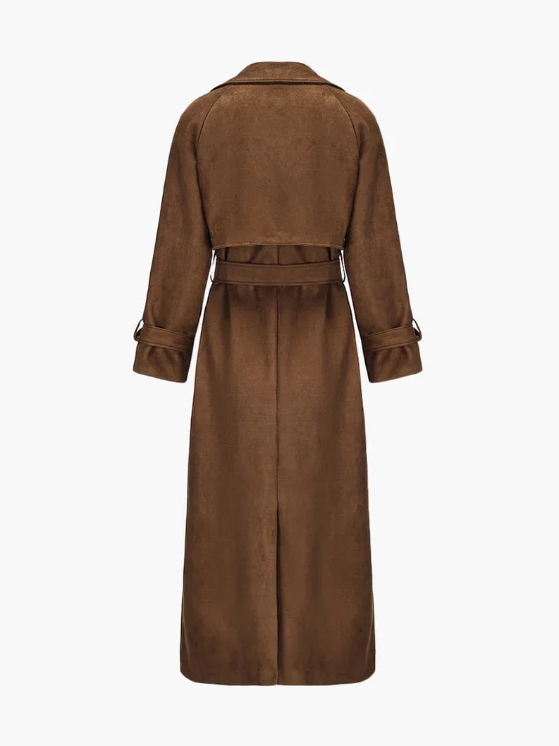 Suede Trenchcoat