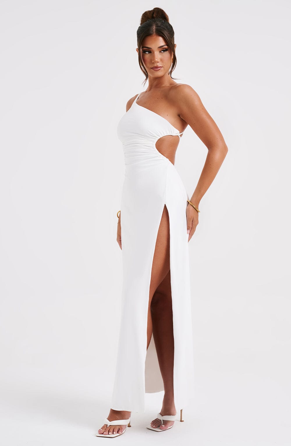 Alecia Maxi Dress - White