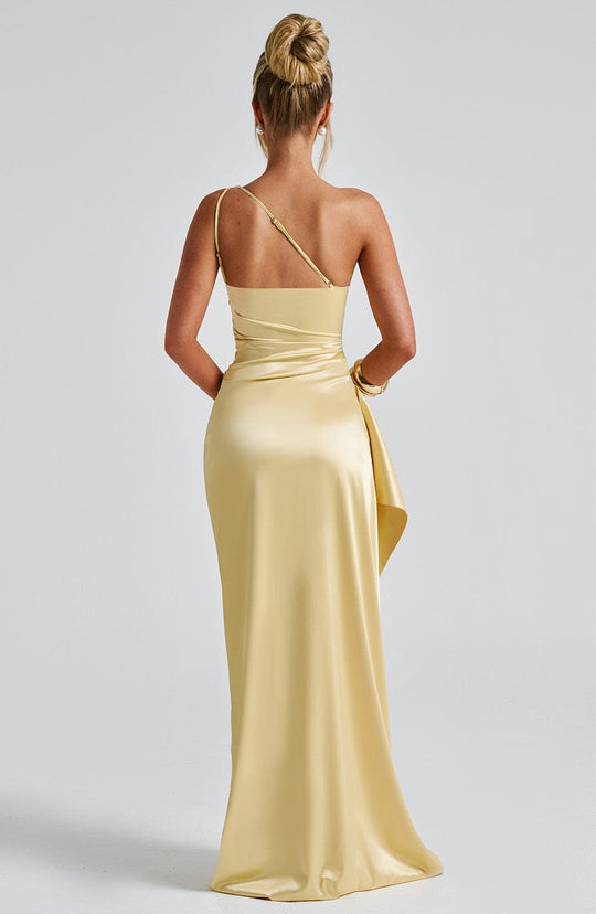 Ariel Maxi Dress - Lemon