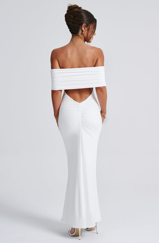 Belinda Maxi Dress - White