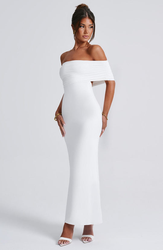 Belinda Maxi Dress - White