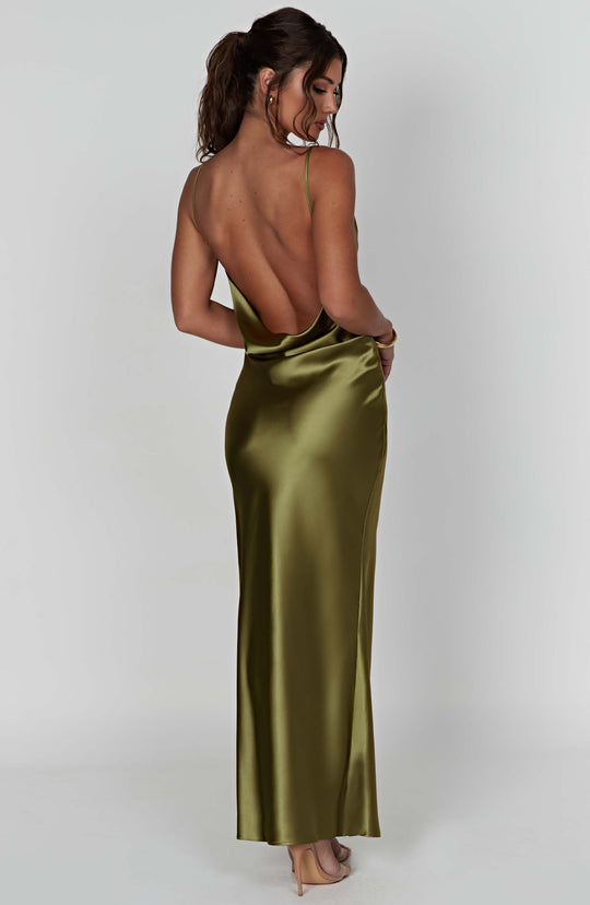 Celestina Maxi Dress - Khaki