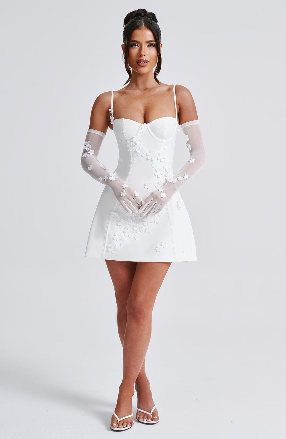 Dalary Mini Dress - Ivory