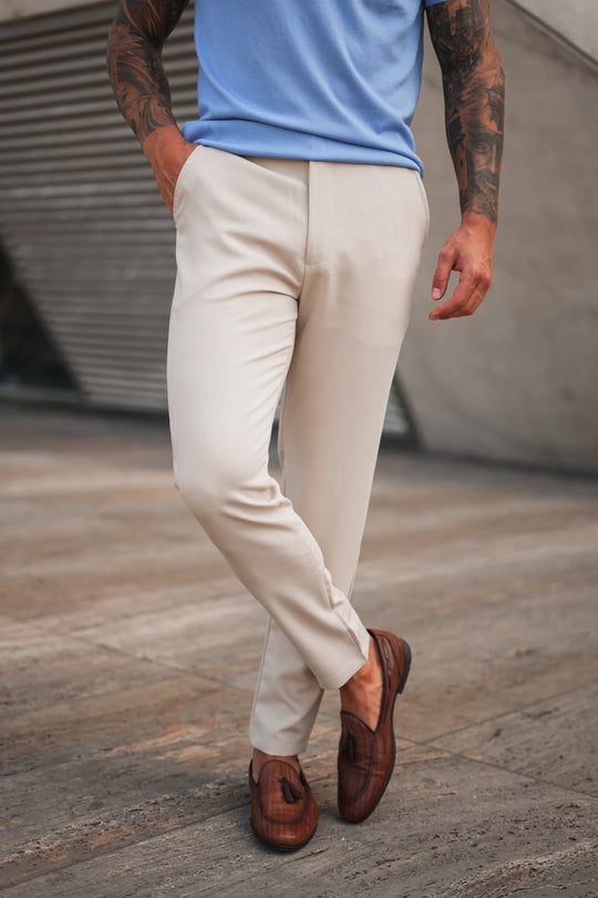 Plain Milan Chino - Beige