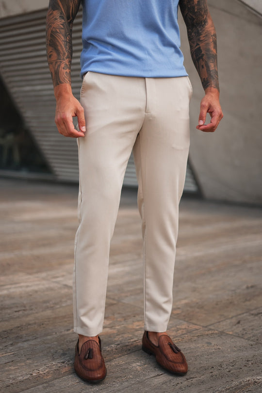 Plain Milan Chino - Beige