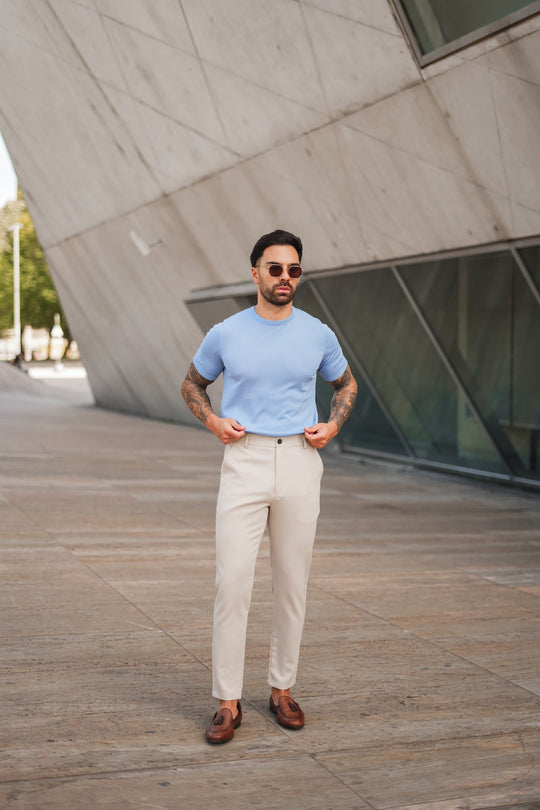 Plain Milan Chino - Beige